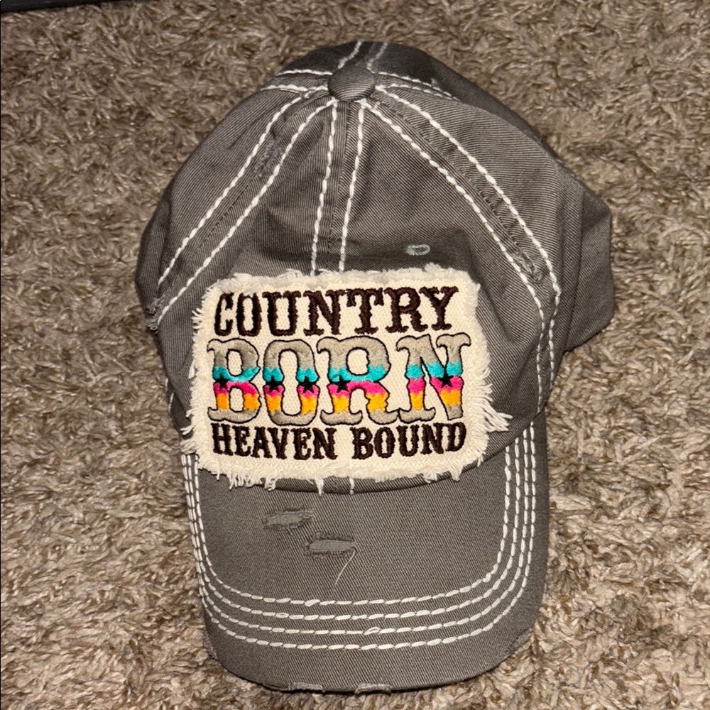 Country Born Heaven Bound Cap